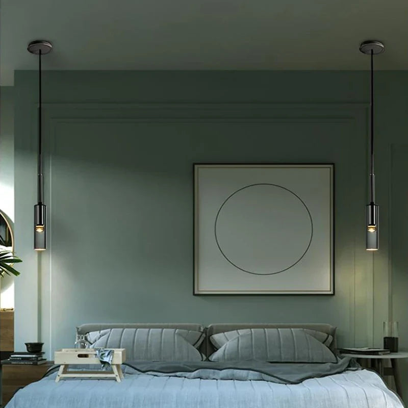 Lunara Glimt | Skulptural LED-hänglampa för vardagsrum och matsal