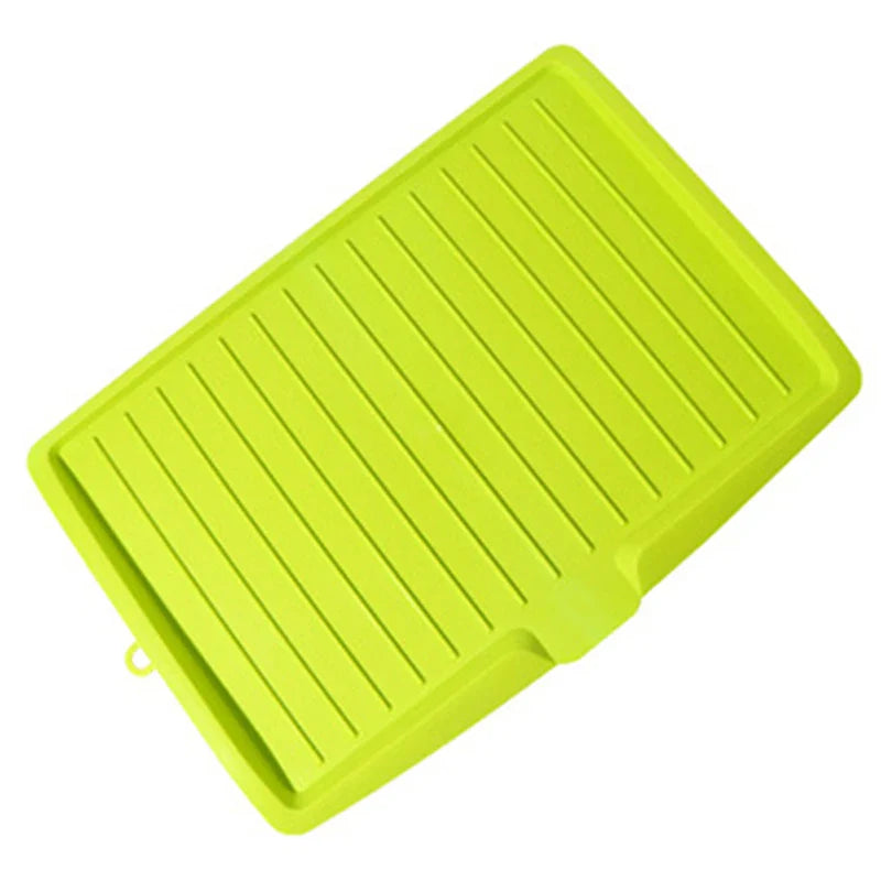 Carvallo Pro Flexibles Avtorkställ | Silikon-avtorkmatta för handfat | Värmetålig & Fällbar | 44,7 x 30,9 cm | Tallsortering för kök