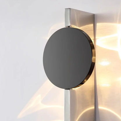 Ljorra Veil | LED-vägglampa med skuggeffekt och vågigt design för sovrum och hall