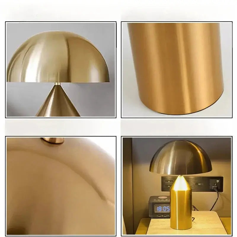 Carvallo - Bordslampa Nordisk Design, Modern Lyx och Ögonskydd