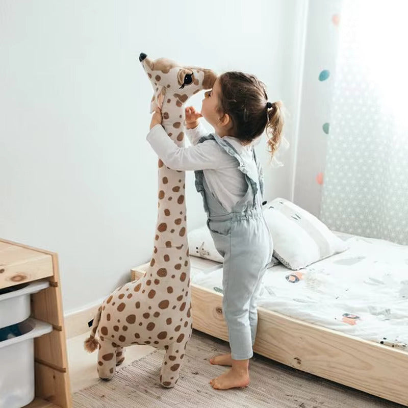 Royaleva Nordisk Stil Giraff Plush - Bedårande Stående Plush Leksak för Barn