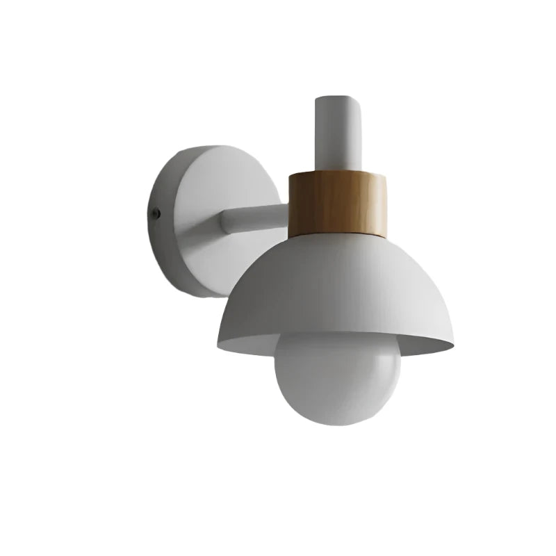 NordBright - Elegant LED vägglampa med enkel av/på-kontroll