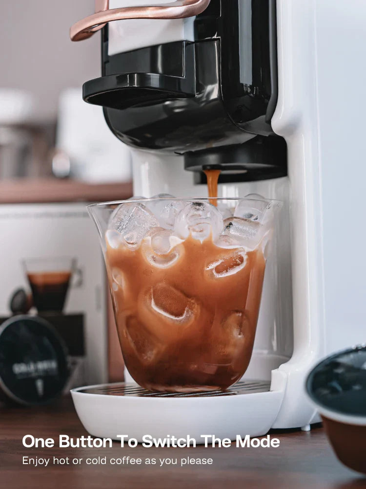 5-i-1 Kaffemaskin – 19-Bar Flerkapsel Bryggare