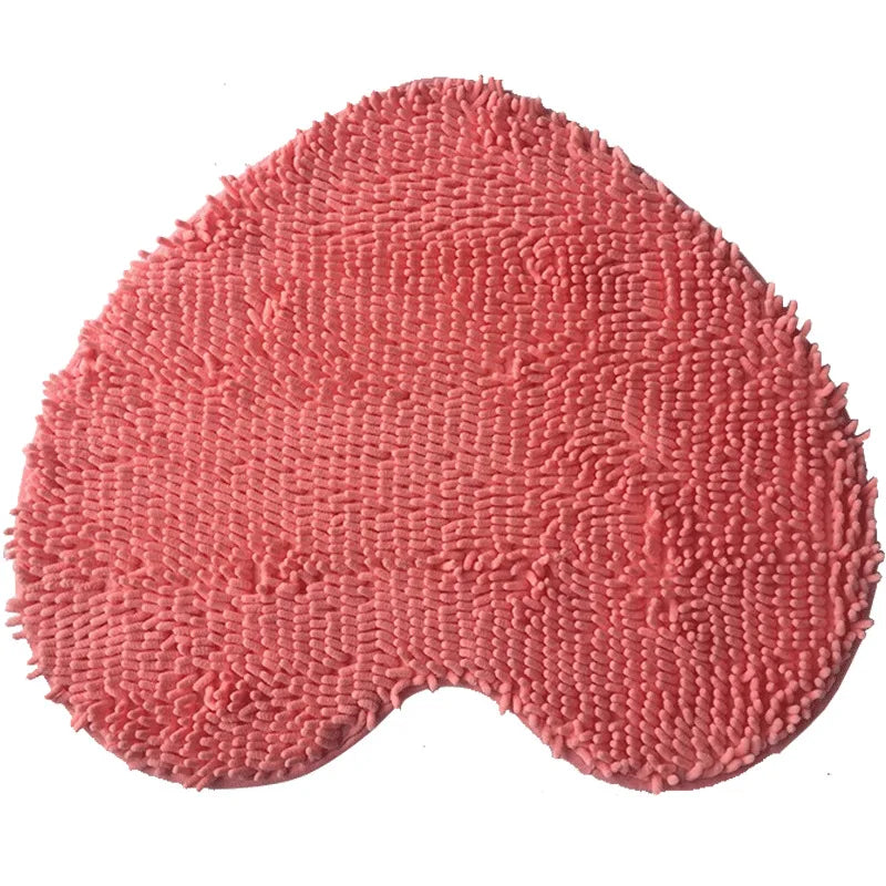 AbsorbHeart Badmatta | Hjärformad duschmatta av mikrofiber