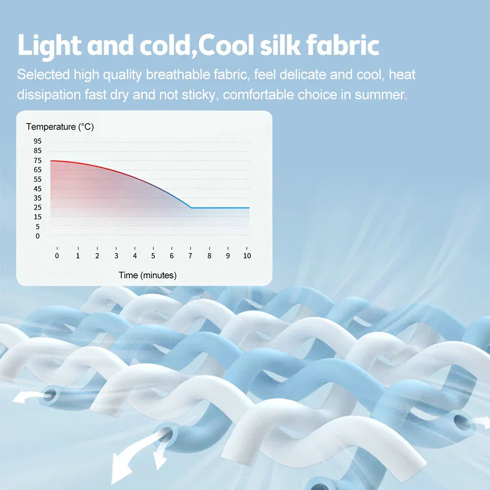 Carvallo-Sittkudde CoolRide | Kylande & Andningsaktiv | Universell Passform | Is-siden & Mesh