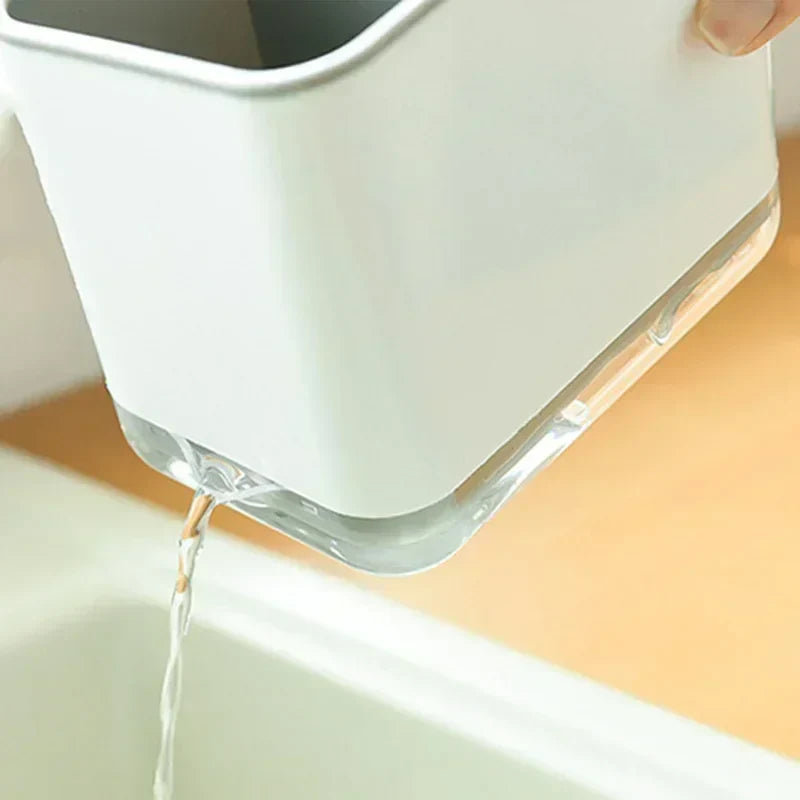 Carvallo CompactRack diskställ med droppskål | Kompakt köksorganisatör för diskho & arbetsyta