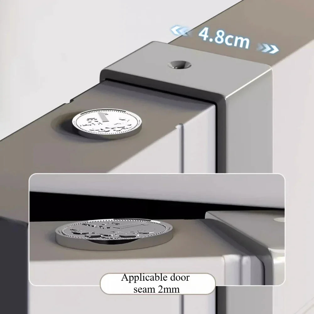 Carvallo AeroHook 7 | Kroklist för dörr | 7 klädhakar i aluminium | För bad, kök & sovrum