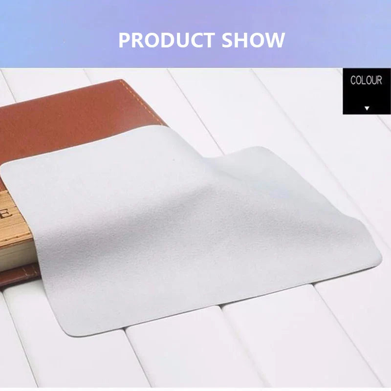 Carvallo Clearwix SoftTouch | 10-pack | Högkvalitativ mikrofiber | För glasögon, skärm & kamera