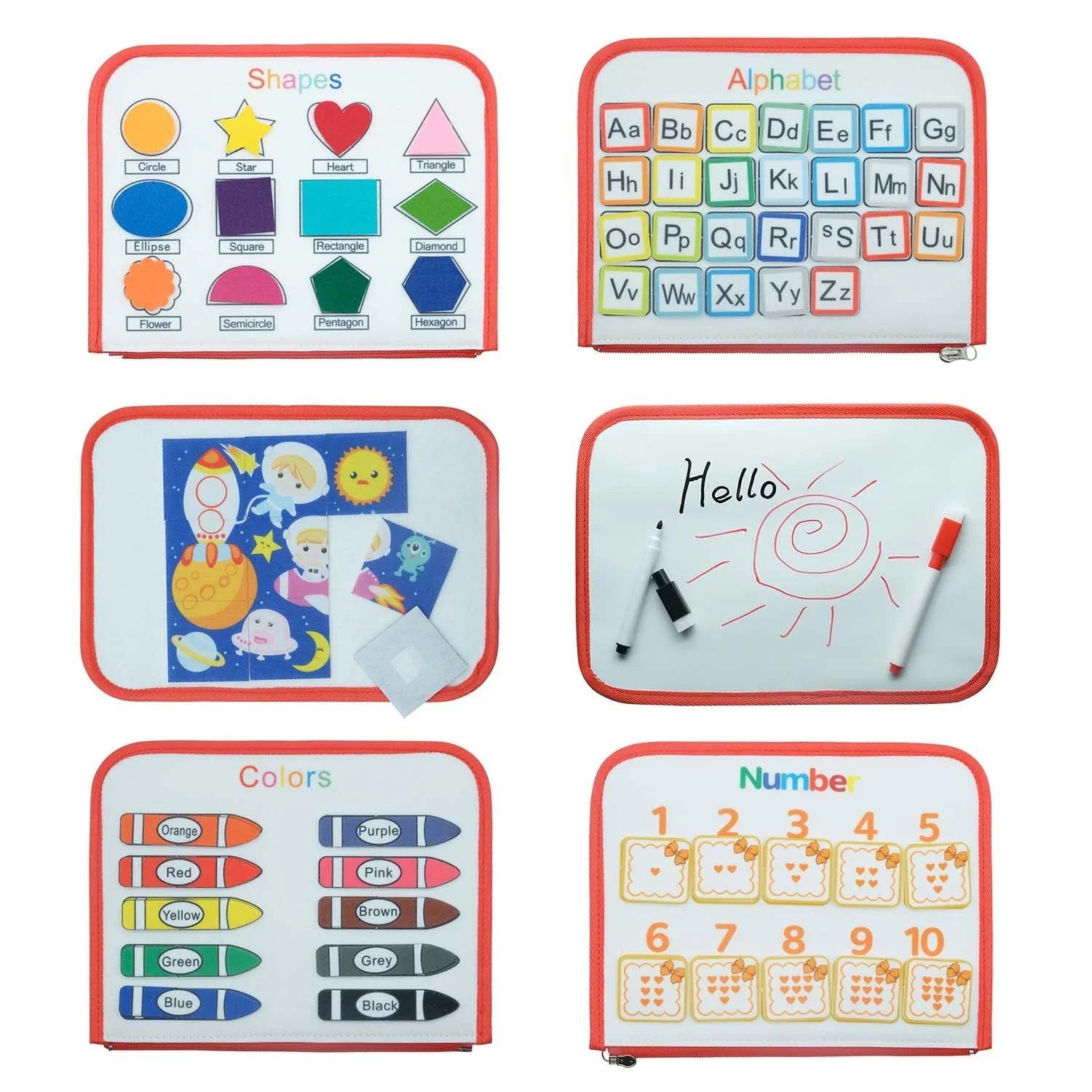 Berör och Känn Bok för Barn