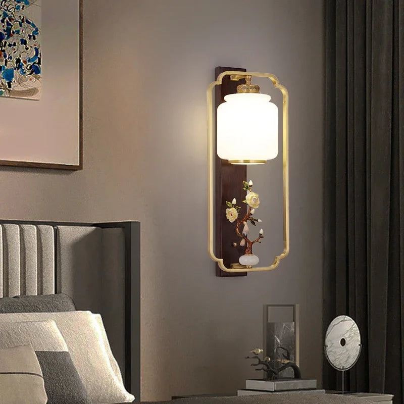 MessingLuxe - Tidsenlig Vägglampa