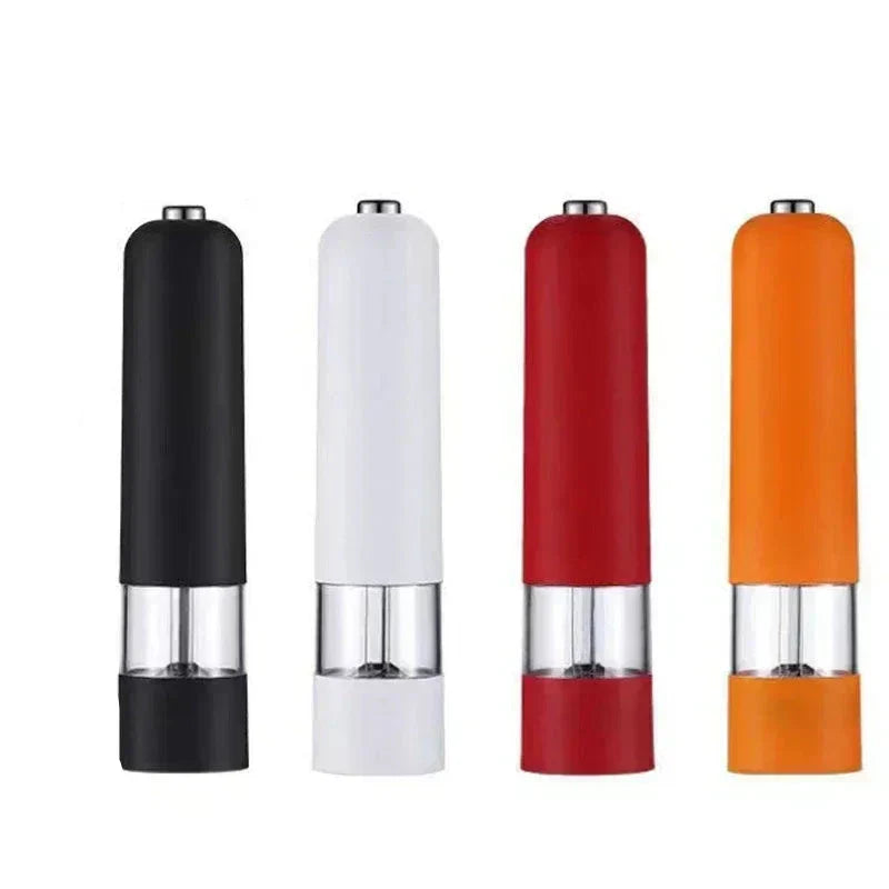 Carvallo Kryddkvarn | Justerbar malningsgrad | Med LED-ljus | Batteridriven & Bärbar