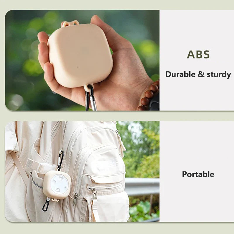 Carvallo tvättlina TravelTendu | 10 m utdragbar med 10 stoppare | För camping, balkong, bad & utomhusäventyr