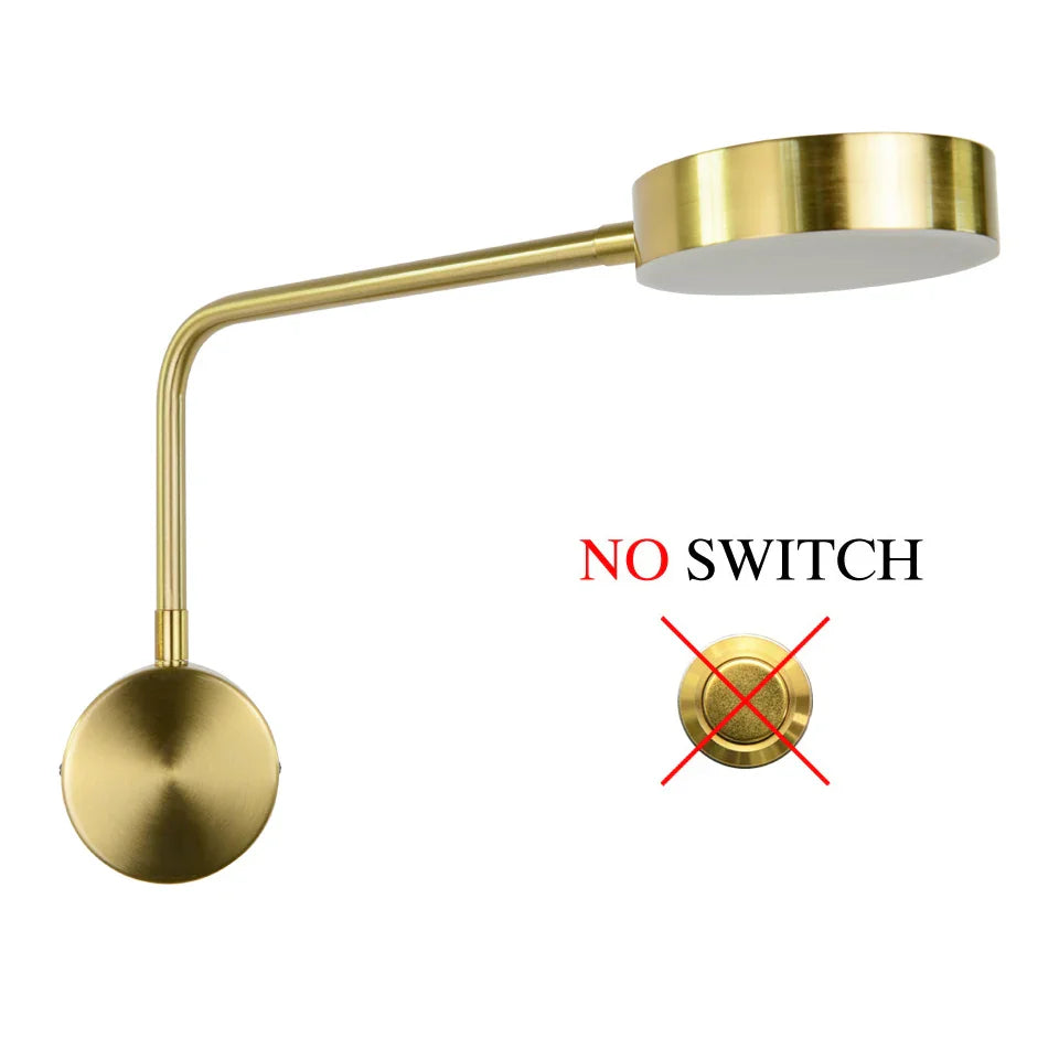 NordicGlow - Rotterbar LED Vägglampa för Vardagsrum och Sovrum
