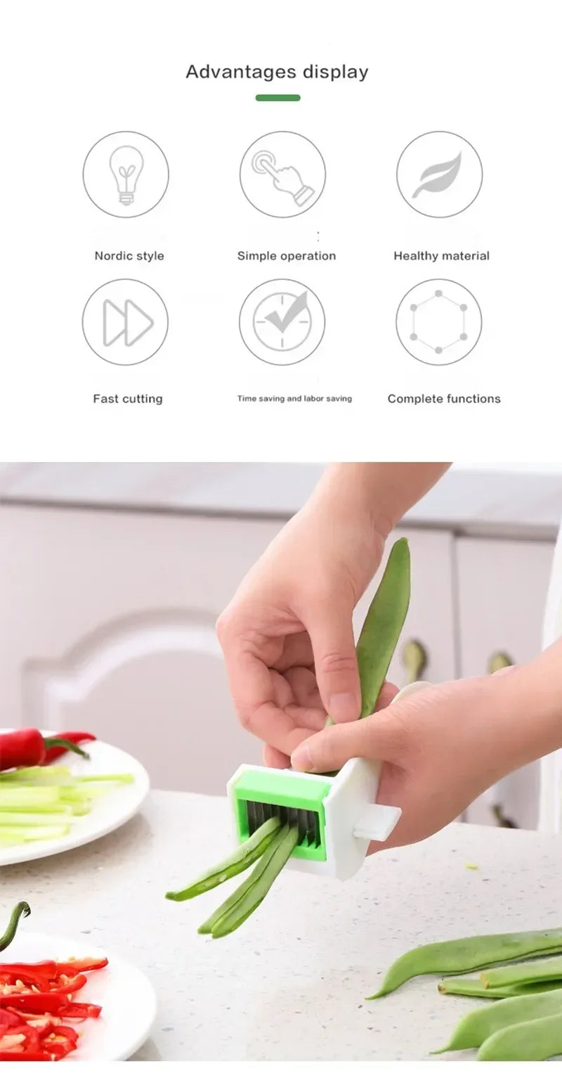 Carvallo-Schneider Frilivo | Skarp & Tidsbesparande | Rostfria blad | Mångsidig köksassistent