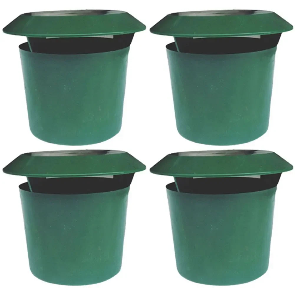 Carvallo Eco | Snigelfälla med ölattraktion | Återanvändbar & Miljövänlig | För trädgård & rabatt | 2/4/10 stycken