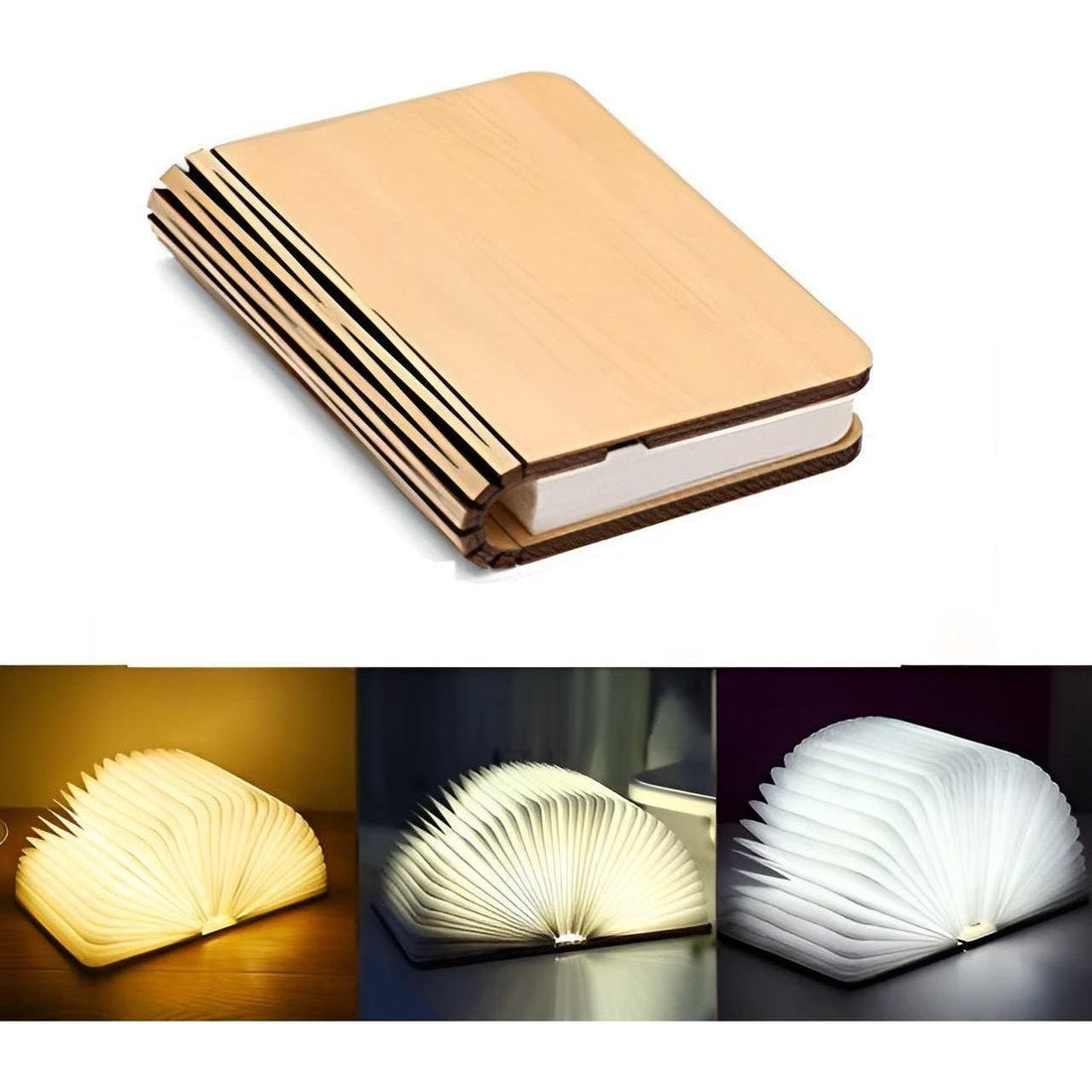 GlowPage Light - Fällbar Trådlös LED-Boklampa