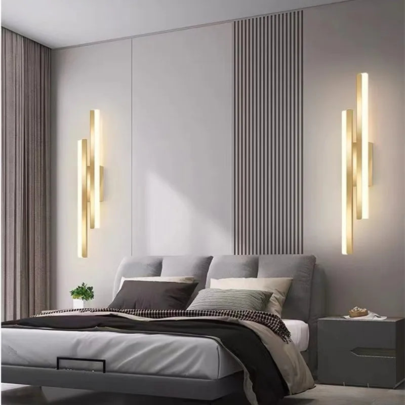 LumiGlow LED Vägglampa – Elegant Minimalistisk Belysning för Moderna Interiörer