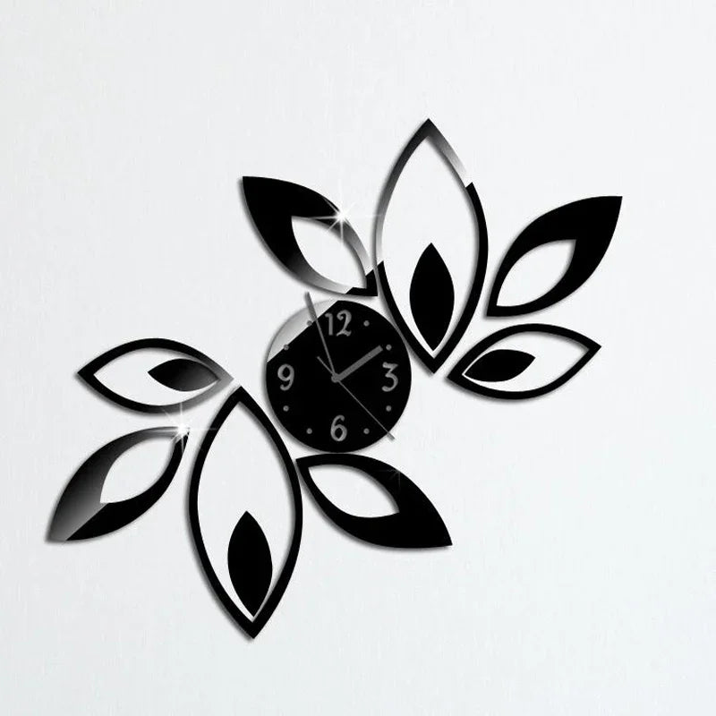 DecoTime - Modern 3D Akryl Väggklocka