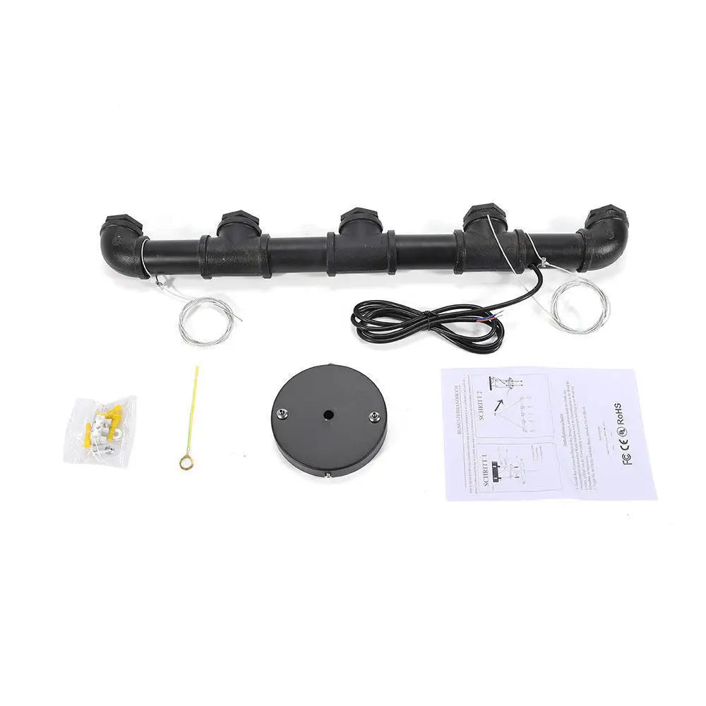 Rørheim Noctra | Industriell rörhängande lampa i steampunk-stil för loftinredningar