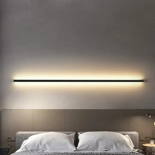 Minimal Light Bar – Nordisk LED Vägglampa i Aluminium