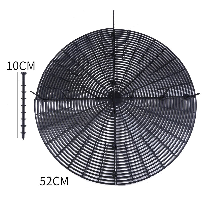 Carvallo Grytskydd | Kan anpassas & med fästspik | Skydd mot barn, husdjur & smuts – Ø19/30/52 cm