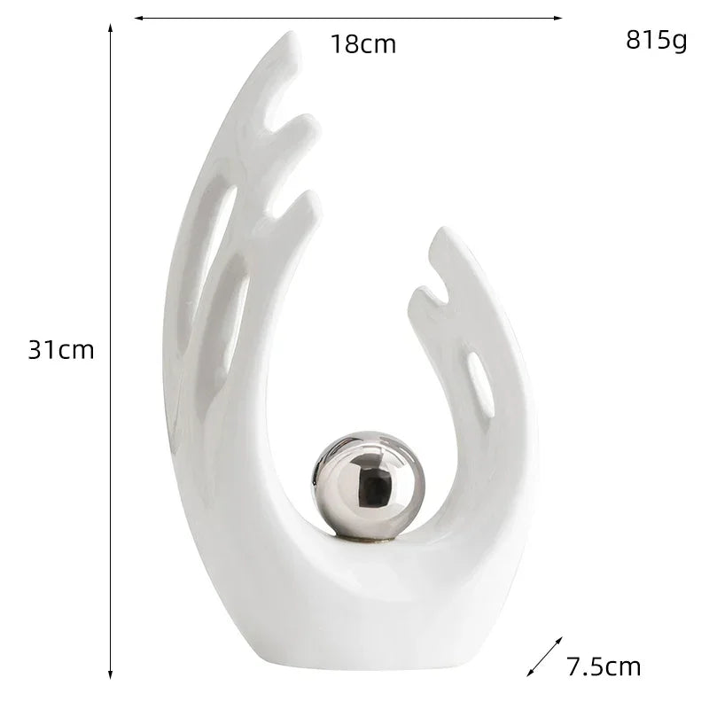 ZenAura Skulptur Set – Modern och Elegant