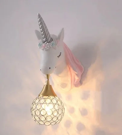 UnicornLicht - Barnrum Vägglampa Moderna Tecknade Figurer Sconcelampa