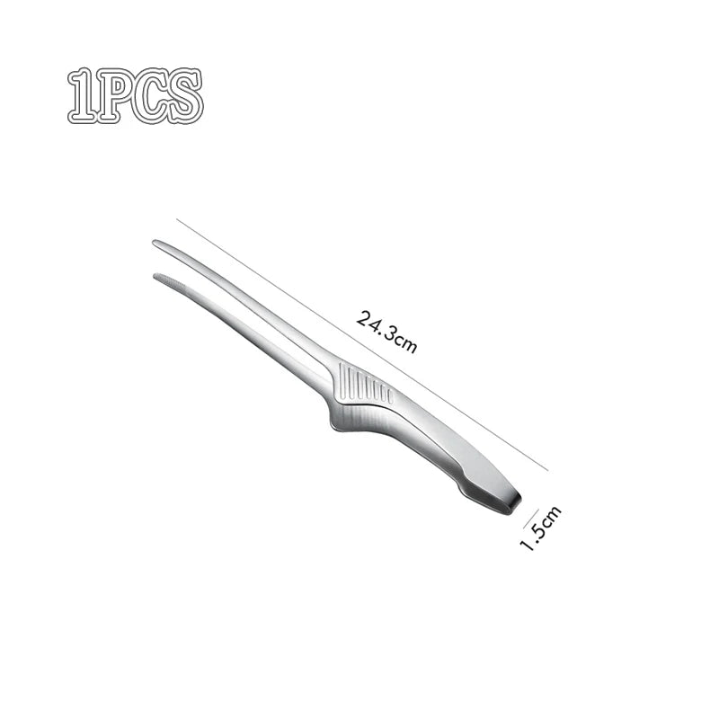 Carvallo Kökstänger | Halkfri rostfri tång med stativ | Värmemotståndskraftig & Hygienisk