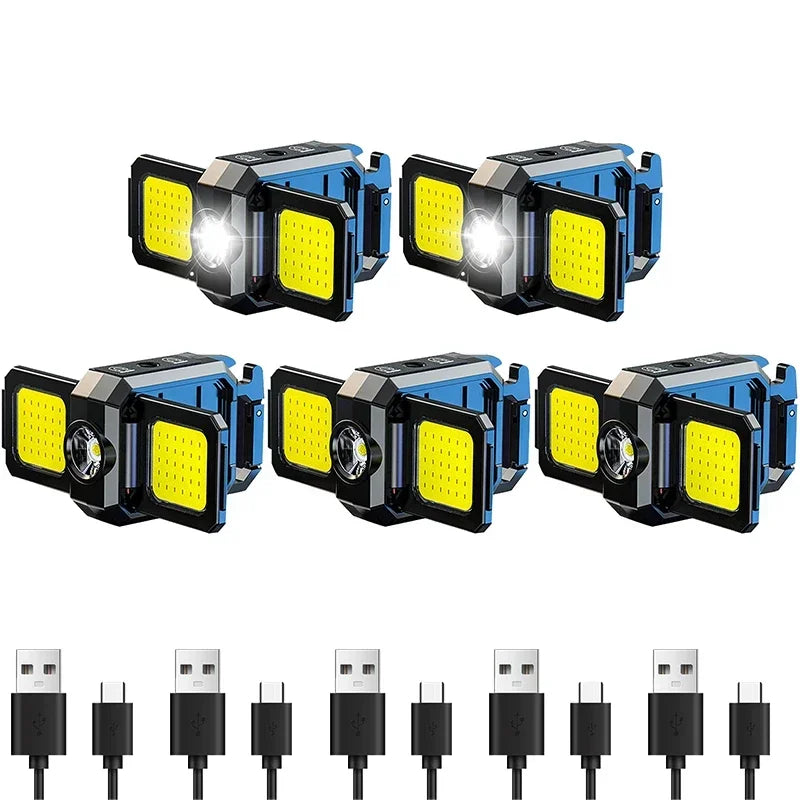 Carvallo Mini Ficklampa | 1000 Lumen | Magnetisk &amp; Återuppladdningsbar | Med flasköppnare &amp; karbinhake
