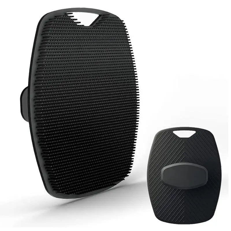 Carvallo-Duschborste Dermabloom SoftGrip | Mild peeling- & massageborste | För ansikte & kropp | Unisex