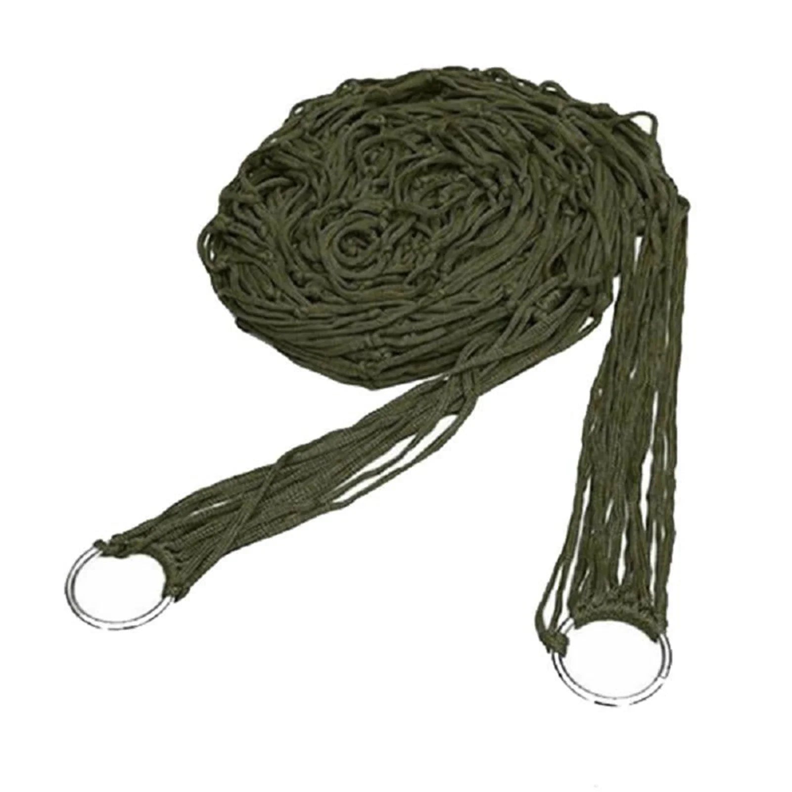 Carvallo Mesh Hängematt | Ultralätt Nylon nät | Bärbar &amp; Andningsbar | För Trädgård, Camping &amp; Resor