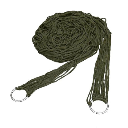 Carvallo Mesh Hängematt | Ultralätt Nylon nät | Bärbar &amp; Andningsbar | För Trädgård, Camping &amp; Resor