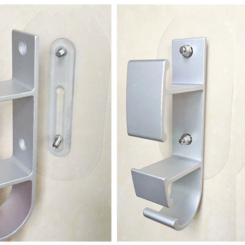 Carvallo Väggkrok FixPro DuoHook 2-pack | Stark lim | Sömlös & justerbar | För bilder, hyllor & väggdekoration