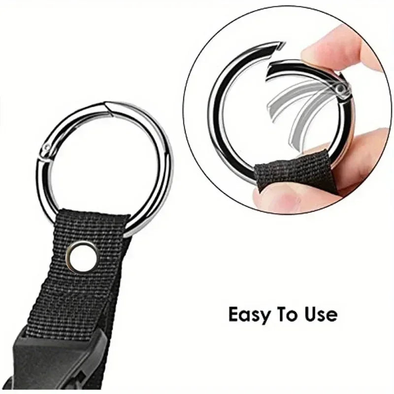 Carvallo Bagageband med krok | Justerbar reseorganisator | Multifunktionellt säkerhetsbälte för resväska & ryggsäck