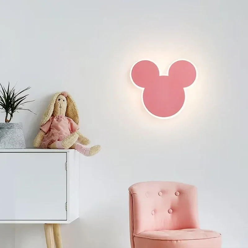 PinkRabbit - Barnrum Vägglampa LED Dekorativ Belysning