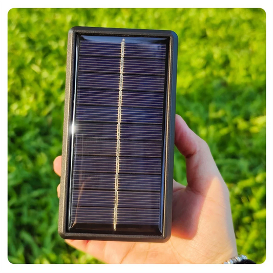 Carvallo Solar Batteriladdare | Powerbank & Solcellspanel | Multi-Batterikompatibilitet | Säker & Bärbar