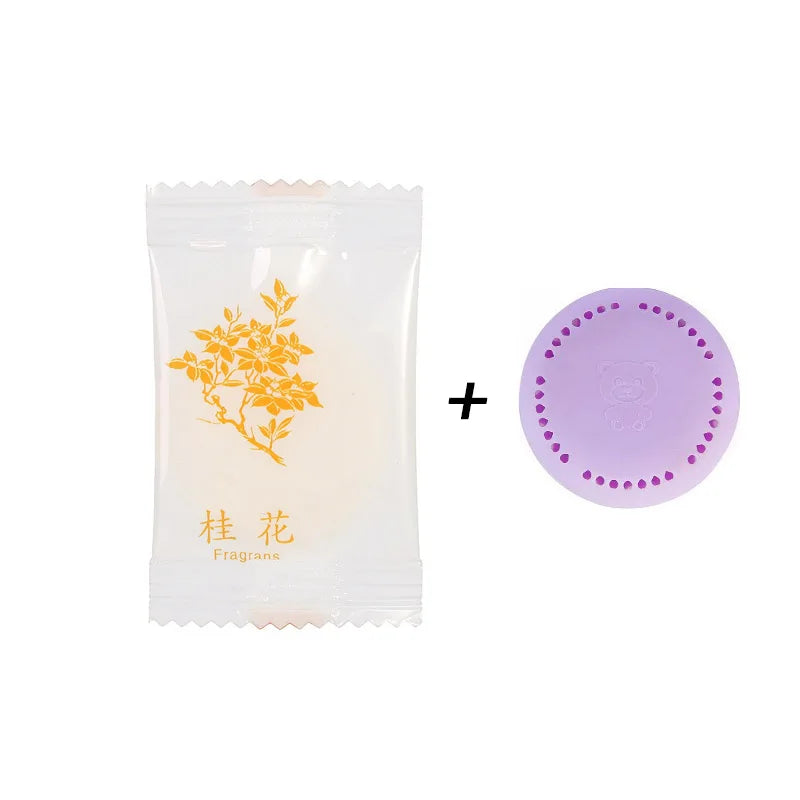 Carvallo Lufterfrischer | Fast rumdoft i snäckform | 5 dofter att välja mellan | För bad, sovrum, bil och garderob