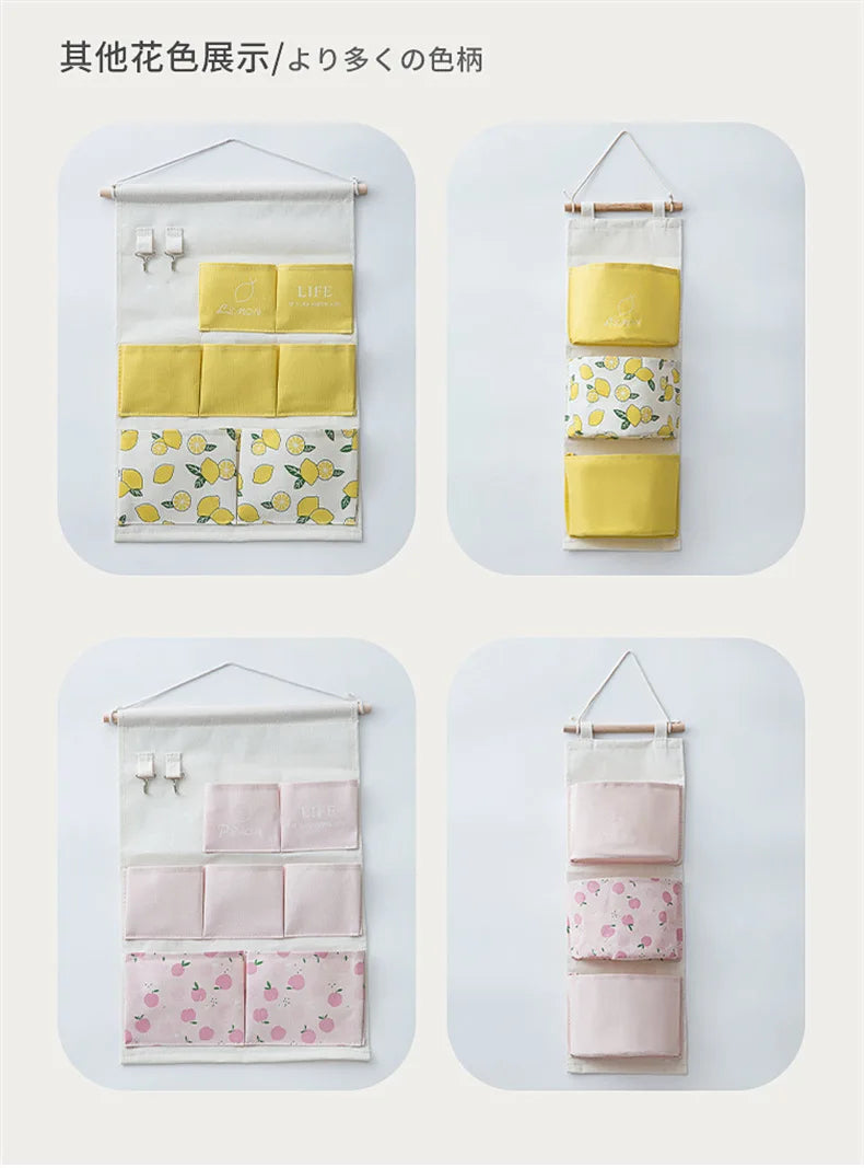 Carvallo Vägghylla | 3–7 Fack | Bomull & Lin | Vattentät & Platsbesparande