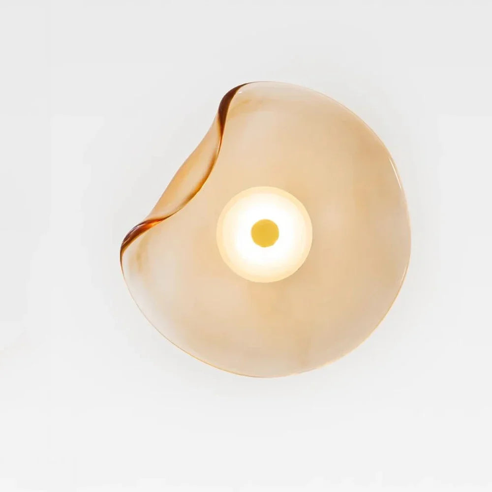 GlasLicht - LED Vägglampa Sovrum Sänglampa Vardagsrumsdekoration