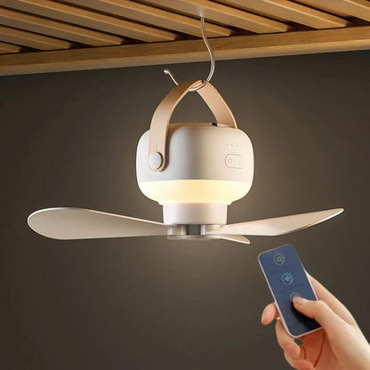 Lyxig Takfläkt med LED-belysning