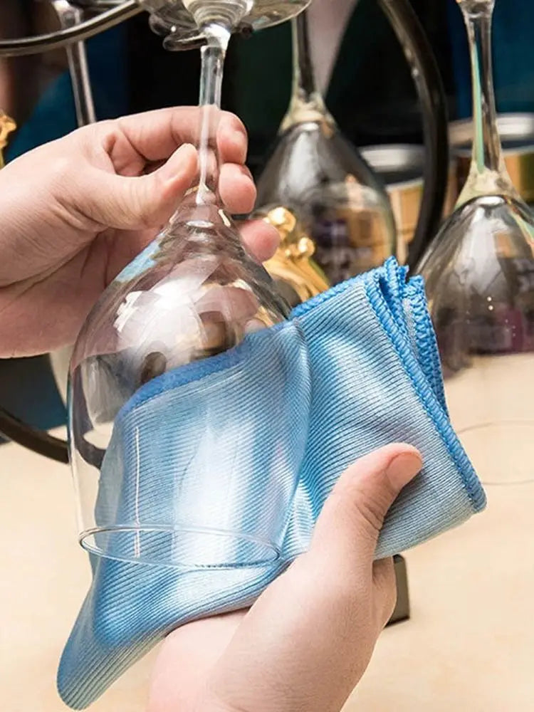 Carvallo KlarWisch | Luddfri & Supermjuk | För Glas, Bil & Kök | Streckfri rengöring