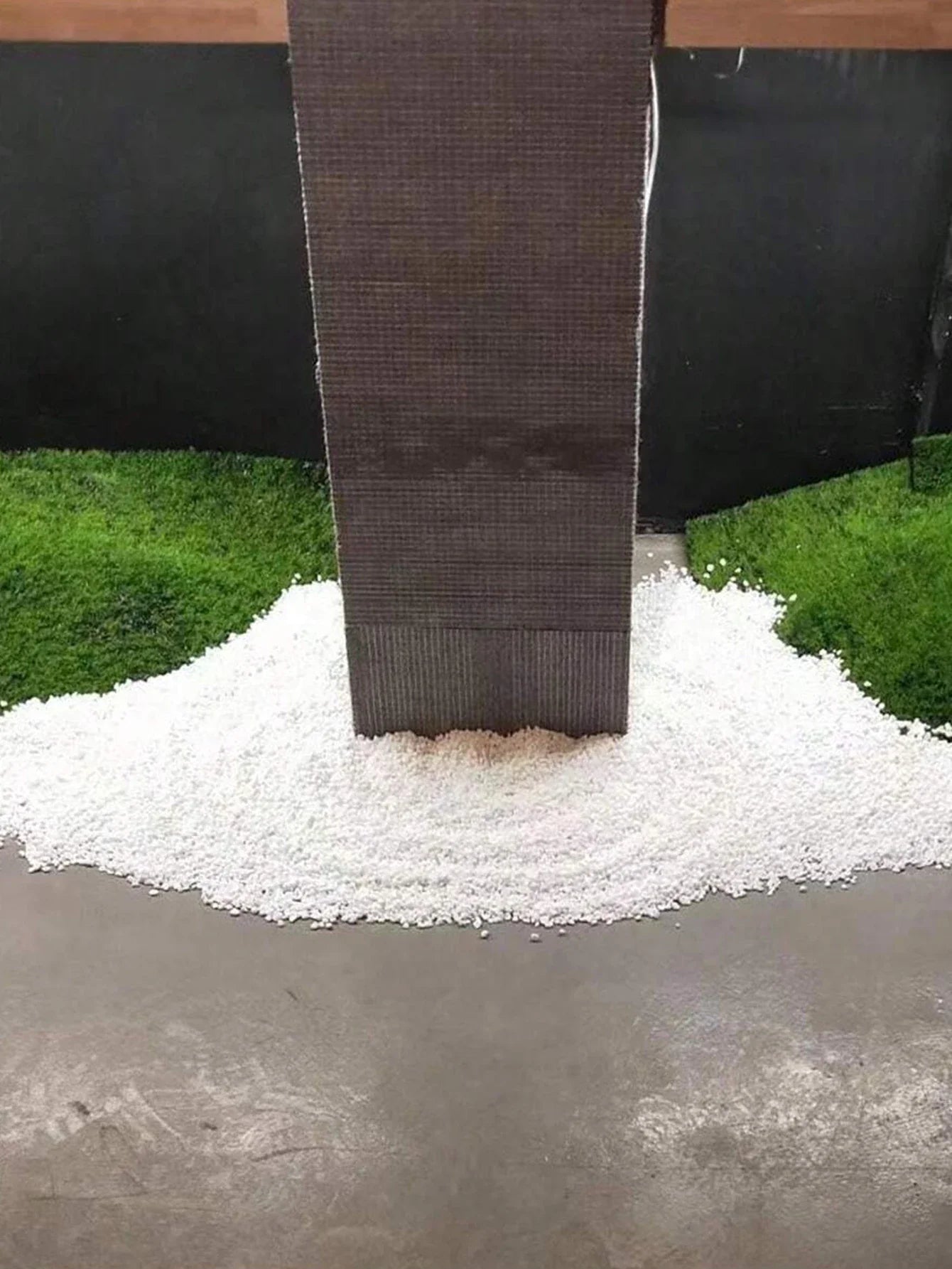 Carvallo Dekosteine Vit Mini | Dekorativ sten för Vaser, Bonsai & Sukkulenter | För Inomhus & Utomhus | Natursten