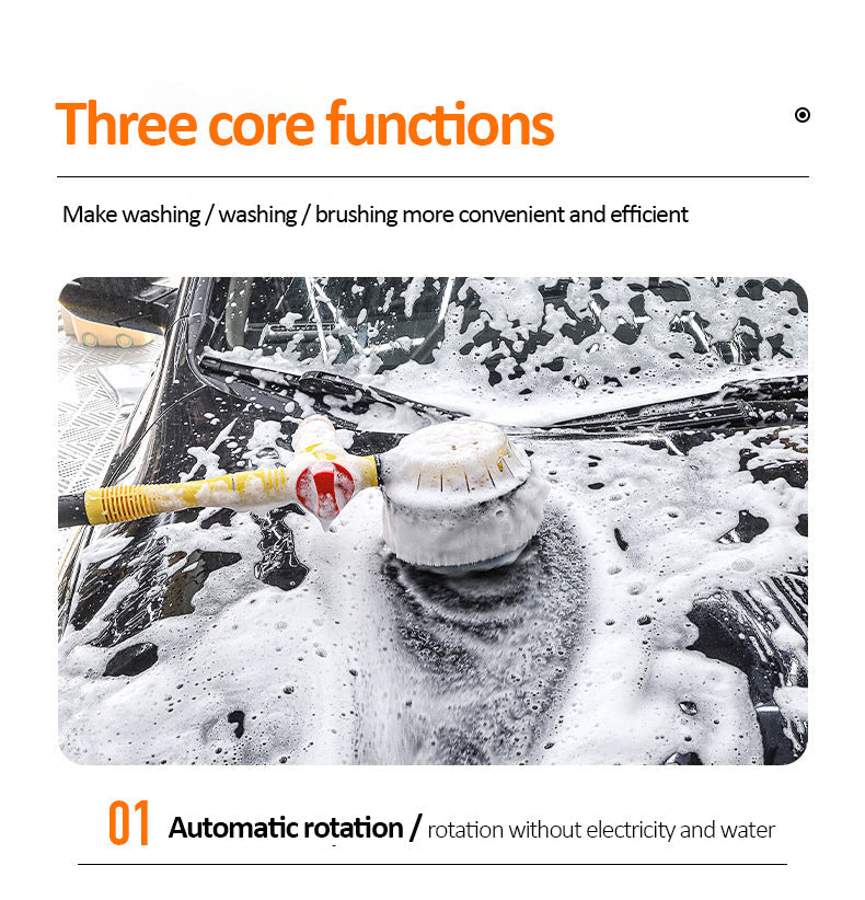 Rotary Car Wash Brush – 360° Snurrande Rengöringsverktyg för Fordon