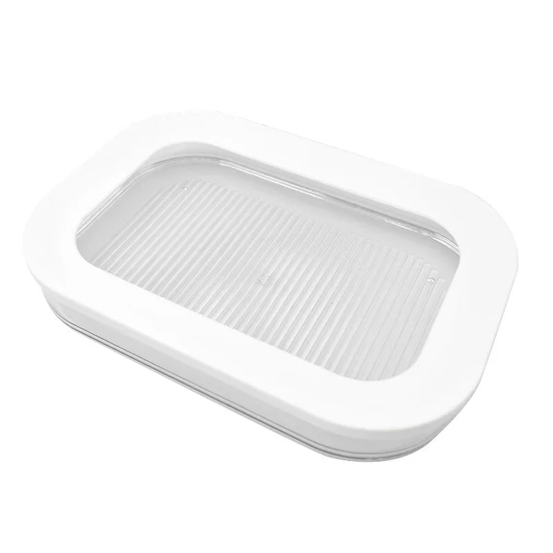 Carvallo FrostoBox | Med lock | BPA-fri | 2L förvaringsburk för kylskåp och frys