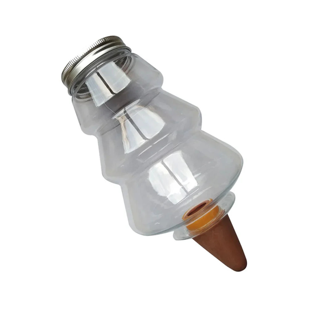 Carvallo Bewässerungssystem AquaPet GardenCare | Droppbevattning för rum- och trädgårdsväxter | 500ml | Älg, Träd & Björn Design