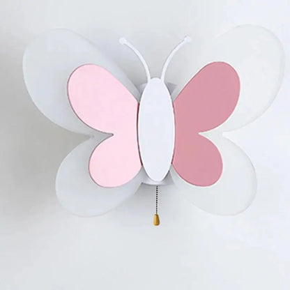 ButterflyGlow - Akryl Fjäril LED Vägglampa för Barnrum och Sovrum Dekor