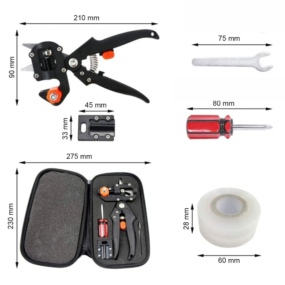 Carvallo – Precisionverktyg för trädgårdsskötsel med flera klippstilar