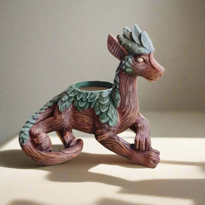 MythiGrow – Lättsamt drakformad succulentkruka med magisk hemlig charm