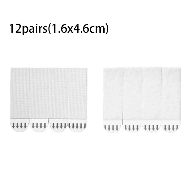 Carvallo Klebestreifen FIXNOVA EasyMount | 12 par | Restfri & verktygsfri | För ramverk, speglar & dekoration