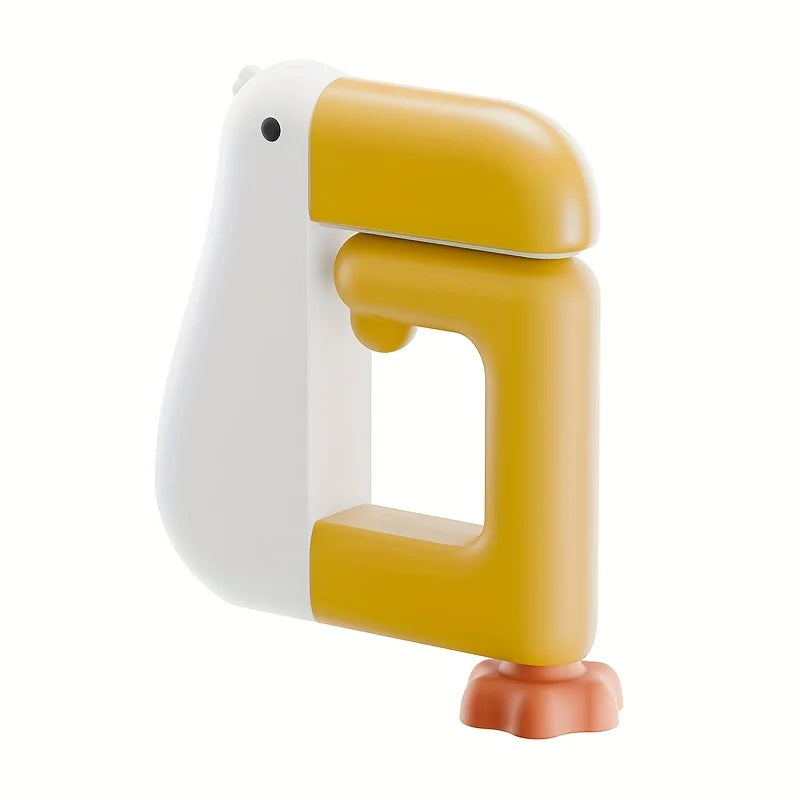 Carvallo QuackHook | Anka-design krokar för bordskant | Ingen borrning | Platsbesparande upphängning för väska och ryggsäck